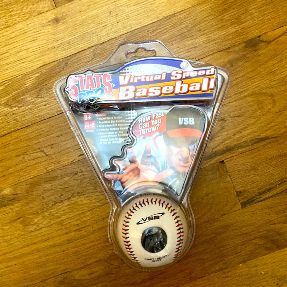 Speed tracking baseball